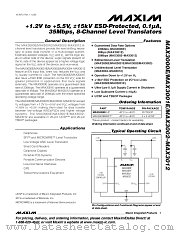 MAX3002 datasheet pdf MAXIM - Dallas Semiconductor