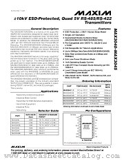 MAX3043 datasheet pdf MAXIM - Dallas Semiconductor