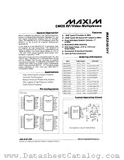 MAX310 datasheet pdf MAXIM - Dallas Semiconductor