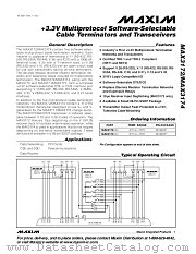 MAX3174 datasheet pdf MAXIM - Dallas Semiconductor