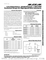 MAX3203E datasheet pdf MAXIM - Dallas Semiconductor