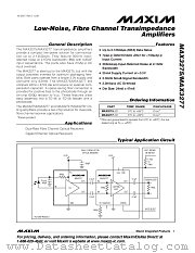 MAX3277 datasheet pdf MAXIM - Dallas Semiconductor