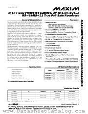 MAX3281E datasheet pdf MAXIM - Dallas Semiconductor