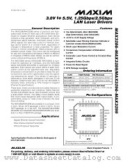 MAX3287 datasheet pdf MAXIM - Dallas Semiconductor