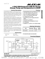 MAX3355E datasheet pdf MAXIM - Dallas Semiconductor