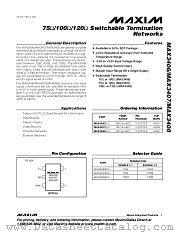 MAX3407 datasheet pdf MAXIM - Dallas Semiconductor