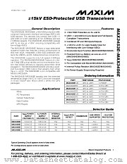 MAX3453E datasheet pdf MAXIM - Dallas Semiconductor