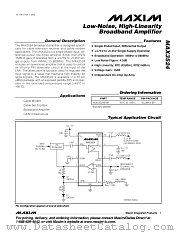 MAX3524 datasheet pdf MAXIM - Dallas Semiconductor