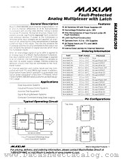 MAX369 datasheet pdf MAXIM - Dallas Semiconductor