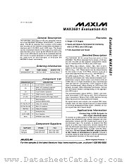 MAX3681EVKIT datasheet pdf MAXIM - Dallas Semiconductor