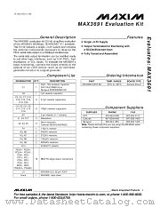 MAX3691EVKIT datasheet pdf MAXIM - Dallas Semiconductor