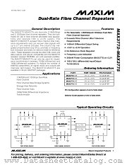MAX3774 datasheet pdf MAXIM - Dallas Semiconductor