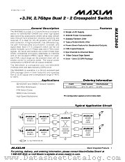 MAX3840 datasheet pdf MAXIM - Dallas Semiconductor
