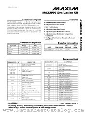 MAX3996EVKIT datasheet pdf MAXIM - Dallas Semiconductor