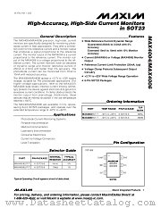 MAX4004 datasheet pdf MAXIM - Dallas Semiconductor