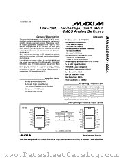 MAX4066A datasheet pdf MAXIM - Dallas Semiconductor
