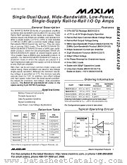 MAX4128 datasheet pdf MAXIM - Dallas Semiconductor