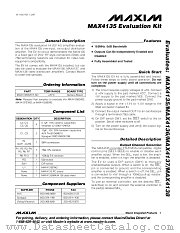 MAX4135EVKIT datasheet pdf MAXIM - Dallas Semiconductor
