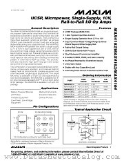 MAX4163EBL datasheet pdf MAXIM - Dallas Semiconductor
