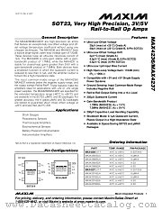 MAX4236 datasheet pdf MAXIM - Dallas Semiconductor