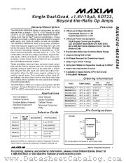 MAX4244 datasheet pdf MAXIM - Dallas Semiconductor