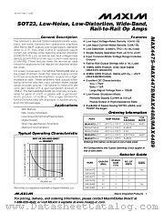 MAX4489 datasheet pdf MAXIM - Dallas Semiconductor