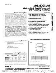 MAX4510 datasheet pdf MAXIM - Dallas Semiconductor