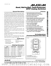 MAX4511 datasheet pdf MAXIM - Dallas Semiconductor