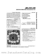 MAX464EVKIT datasheet pdf MAXIM - Dallas Semiconductor