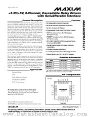 MAX4820 datasheet pdf MAXIM - Dallas Semiconductor