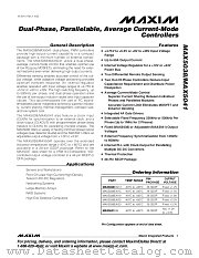 MAX5038 datasheet pdf MAXIM - Dallas Semiconductor