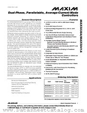 MAX5041A datasheet pdf MAXIM - Dallas Semiconductor