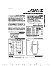 MAX505 datasheet pdf MAXIM - Dallas Semiconductor