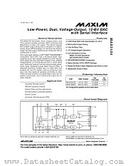 MAX5104 datasheet pdf MAXIM - Dallas Semiconductor