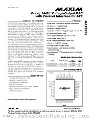 MAX5264 datasheet pdf MAXIM - Dallas Semiconductor