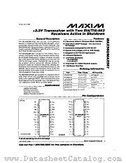 MAX560 datasheet pdf MAXIM - Dallas Semiconductor