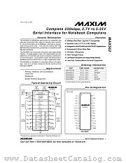 MAX562 datasheet pdf MAXIM - Dallas Semiconductor