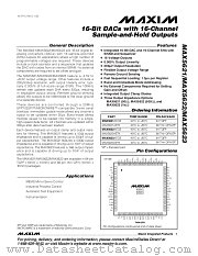 MAX5623 datasheet pdf MAXIM - Dallas Semiconductor