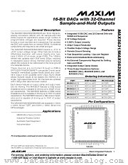 MAX5632 datasheet pdf MAXIM - Dallas Semiconductor
