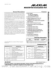 MAX5919AEVKIT datasheet pdf MAXIM - Dallas Semiconductor