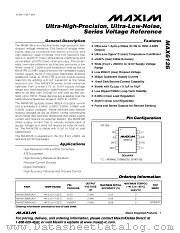 MAX6126 datasheet pdf MAXIM - Dallas Semiconductor