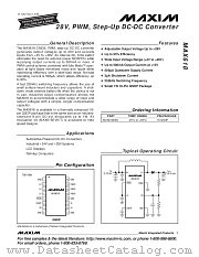 MAX618 datasheet pdf MAXIM - Dallas Semiconductor