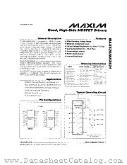 MAX621 datasheet pdf MAXIM - Dallas Semiconductor