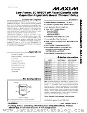 MAX6425 datasheet pdf MAXIM - Dallas Semiconductor