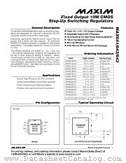 MAX641 datasheet pdf MAXIM - Dallas Semiconductor