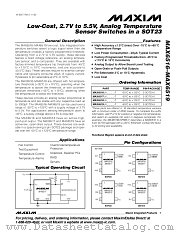 MAX6517 datasheet pdf MAXIM - Dallas Semiconductor