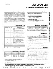 MAX6629EVKIT datasheet pdf MAXIM - Dallas Semiconductor