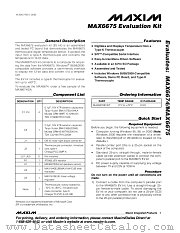 MAX6675EVKIT datasheet pdf MAXIM - Dallas Semiconductor