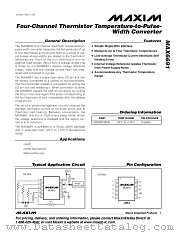 MAX6691 datasheet pdf MAXIM - Dallas Semiconductor