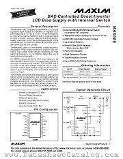 MAX686 datasheet pdf MAXIM - Dallas Semiconductor